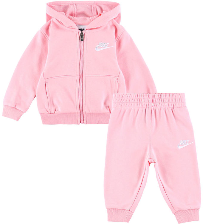 Nike Sweatsæt - Medium Soft Pink