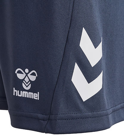 Hummel Træningssæt - HmlLogo - Nasturtium/Dark Denim