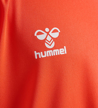 Hummel Træningssæt - HmlLogo - Nasturtium/Dark Denim Hummel Træningssæt - HmlLogo - Nasturtium/Dark Denim