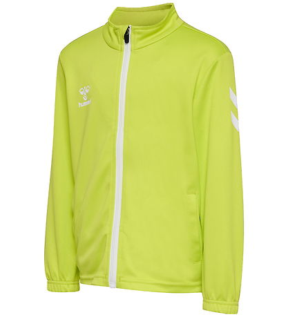Hummel Træningssæt - HmlLogo - Lime Punch/Marine Hummel Træningssæt - HmlLogo - Lime Punch/Marine
