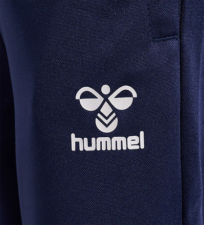 Hummel Træningssæt - HmlLogo - Lime Punch/Marine Hummel Træningssæt - HmlLogo - Lime Punch/Marine