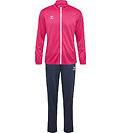 Hummel Trainingsanzug - HmlLogo - Raspberry Sorbet/Ombre Blue