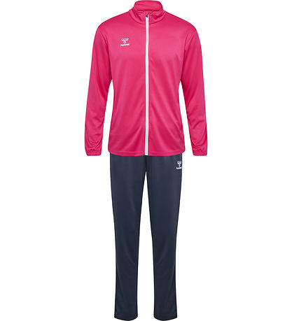 Hummel Træningssæt - HmlLogo - Raspberry Sorbet/Ombre Blue Hummel Træningssæt - HmlLogo - Raspberry Sorbet/Ombre Blue