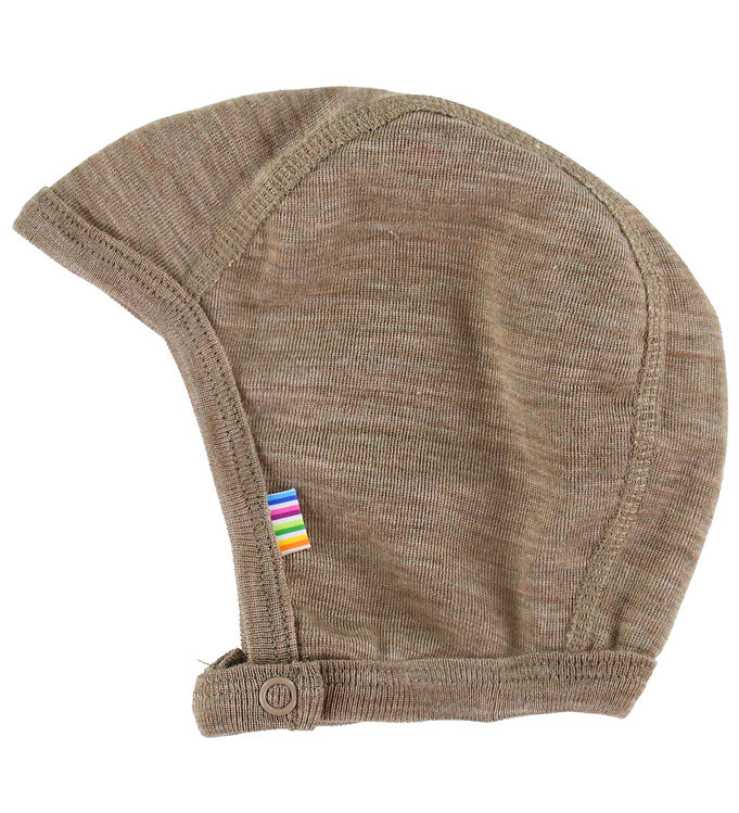 Joha Babyhjelm - Uld/Silke - Beige Melange