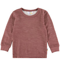 Joha Bluse - Uld/Bambus - Mørk Rose Joha Bluse - Uld/Bambus - Mørk Rose