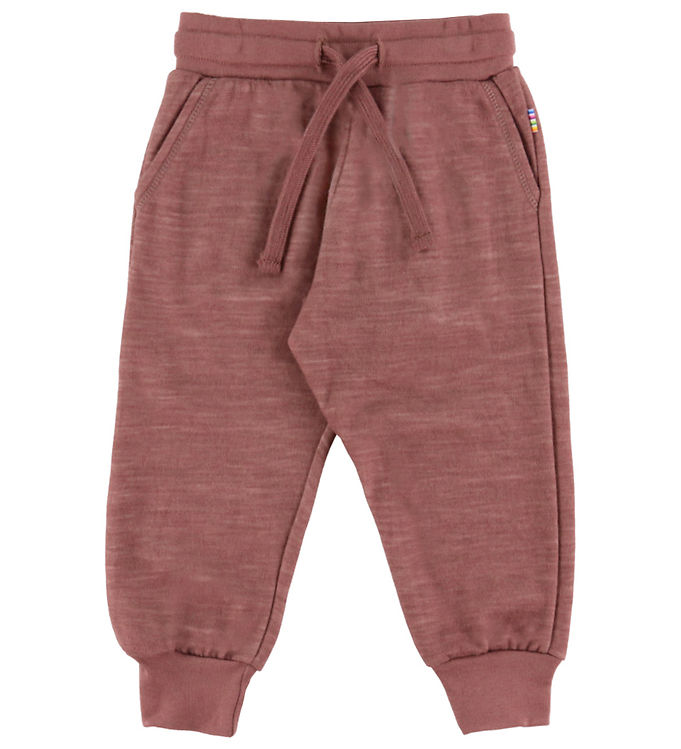 Joha Bukser - Uld/Bambus - Mørk Rose
