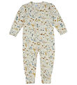 Joha Heldragt - Uld - Off White m. Blomster Joha Heldragt - Uld - Off White m. Blomster