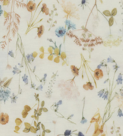 Joha Hipsters - Uld - Off White m. Blomster