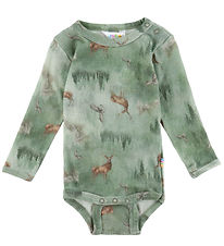 Joha Body l/æ - Uld - Grøn m. Skov Joha Body l/æ - Uld - Grøn m. Skov