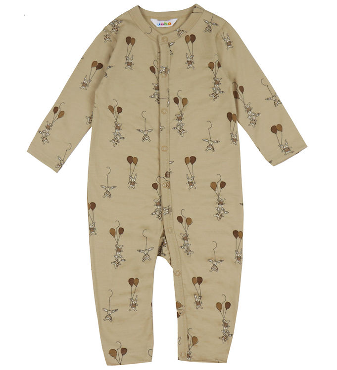 Joha Heldragt - Uld - Beige m. Kaniner