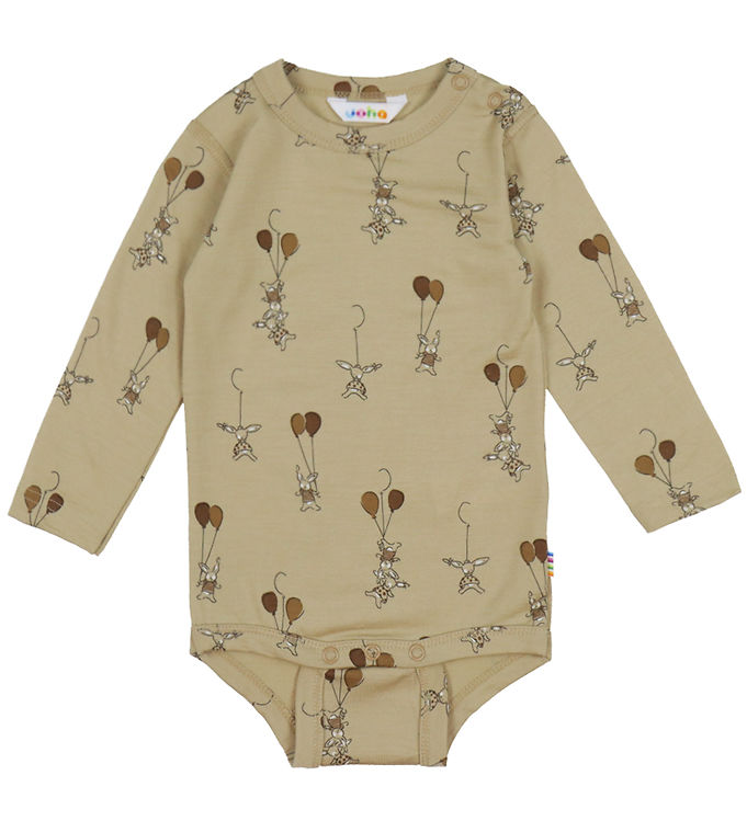 Joha Body L/æ Uld - Beige m. Kaniner