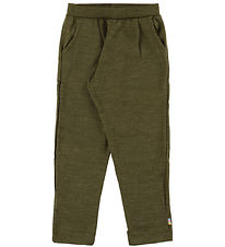 Joha Bukser - Uld - Mos Grøn Joha Bukser - Uld - Mos Grøn