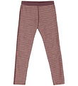 Joha Leggings - Uld - Rose m. Striber Joha Leggings - Uld - Rose m. Striber