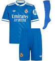 adidas Originals Fodboldsæt - Real Madrid 25/26 3. Sæt - Blue adidas Originals Fodboldsæt - Real Madrid 25/26 3. Sæt - Blue