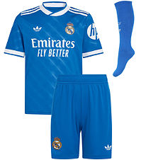 adidas Originals Fodboldsæt - Real Madrid 25/26 3. Sæt - Blue adidas Originals Fodboldsæt - Real Madrid 25/26 3. Sæt - Blue