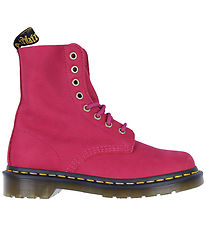 Dr. Martens Støvler - 1460 Pascal - Fucksia Pink Milled Nubuck R Dr. Martens Støvler - 1460 Pascal - Fucksia Pink Milled Nubuck R