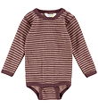 Joha Body l/æ - Uld - Rose m. Striber Joha Body l/æ - Uld - Rose m. Striber