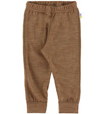 Joha Leggings - Uld - Varm Brun Joha Leggings - Uld - Varm Brun