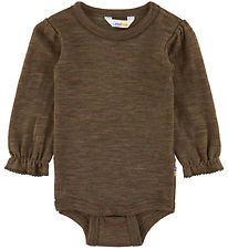 Joha Body l/æ - Uld/Silke - Brun Meleret Joha Body l/æ - Uld/Silke - Brun Meleret