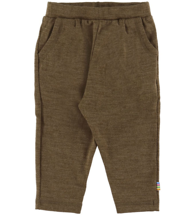 Joha Bukser - Uld/Silke - Brun Meleret