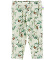 Joha Leggings - Uld - Off White m. Træer Joha Leggings - Uld - Off White m. Træer