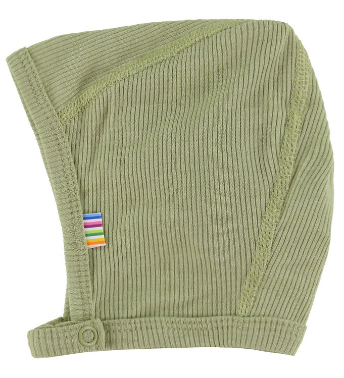 Joha Babyhjelm - Rib - Uld/Silke - Grøn
