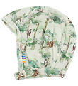 Joha Babyhjelm - Uld - Off White m. Træer Joha Babyhjelm - Uld - Off White m. Træer