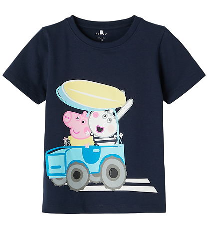 Name It T-shirt - NmmPmase - Peppapig - Dark Sapphire Name It T-shirt - NmmPmase - Peppapig - Dark Sapphire