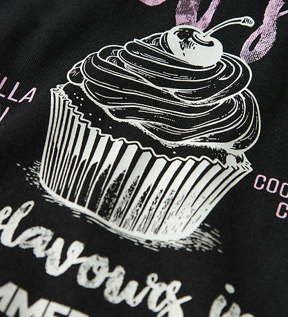 Name It T-shirt - NkfNeata - Sort m. Print