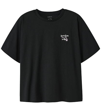 Name It T-shirt - NkfNeata - Sort m. Print
