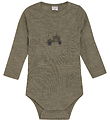 CeLaVi Body l/æ - Uld - Dusky Green m. Traktor CeLaVi Body l/æ - Uld - Dusky Green m. Traktor