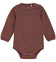 CeLaVi Body l/æ - Uld - Marron m. Print CeLaVi Body l/æ - Uld - Marron m. Print