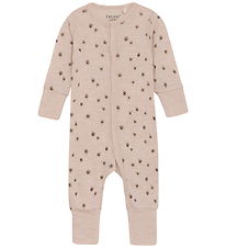 CeLaVi Heldragt - Uld - Rose Dust m. Blomster CeLaVi Heldragt - Uld - Rose Dust m. Blomster