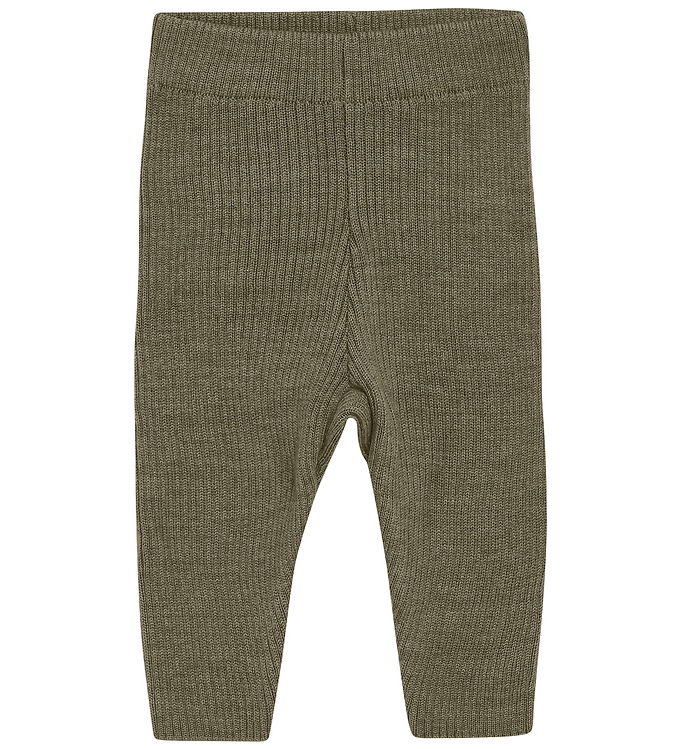 CeLaVi Leggings - Uld - Dusky Green