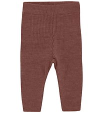 CeLaVi Leggings - Uld - Marron CeLaVi Leggings - Uld - Marron