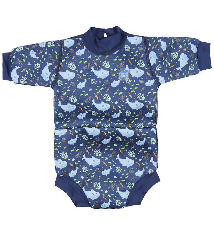 Splash About Våddragt - Happy Nappy - Shark Reef