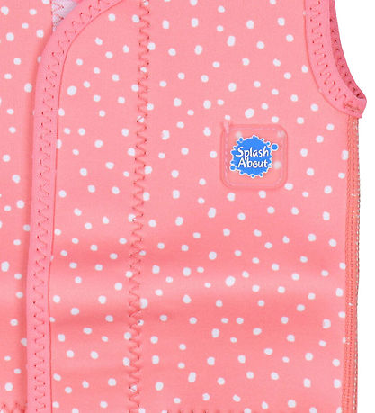 Splash About Våddragt - Baby Wrap - Pink Dotty
