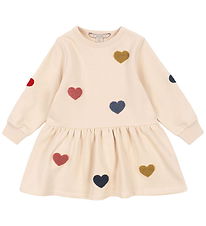 Konges Sløjd Kjole - Lou Terry - Multi Heart Konges Sløjd Kjole - Lou Terry - Multi Heart