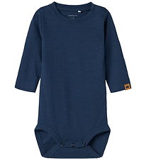 Name it Body l/æ - Bomuld/Modal - NbmNowel - Insignia Blue Name it Body l/æ - Bomuld/Modal - NbmNowel - Insignia Blue