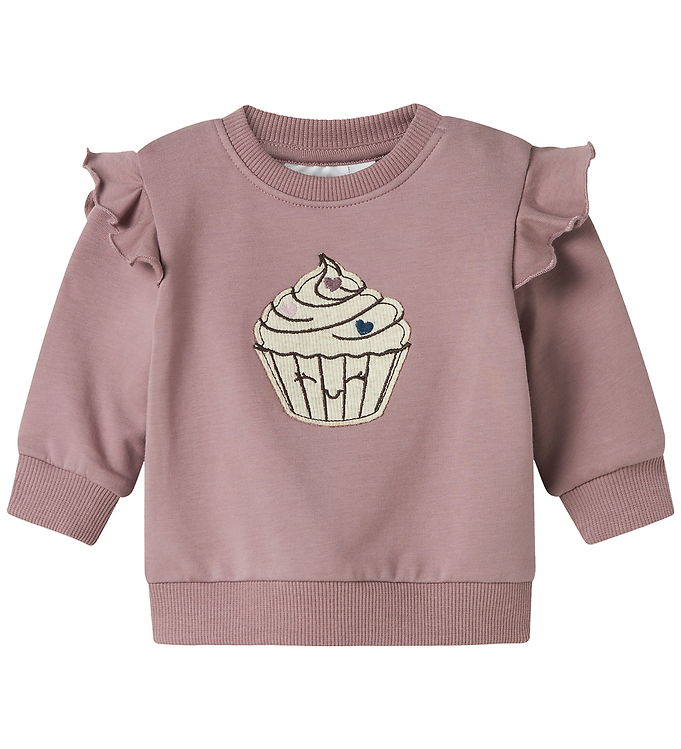 Name It Sweatshirt - NbfNilda - Toadstool