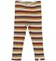 Petit Piao Leggings - Rib - Modal - Nostalgic Rose/Multi Stripe Petit Piao Leggings - Rib - Modal - Nostalgic Rose/Multi Stripe