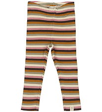 Petit Piao Leggings - Rib - Modal - Nostalgic Rose/Multi Stripe Petit Piao Leggings - Rib - Modal - Nostalgic Rose/Multi Stripe