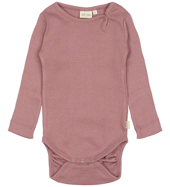 Petit Piao Body l/æ - Rib - Modal - Nostalgia Rose