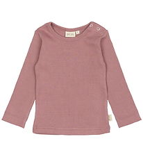 Petit Piao Bluse - Rib - Modal - Nostalgic Rose Petit Piao Bluse - Rib - Modal - Nostalgic Rose