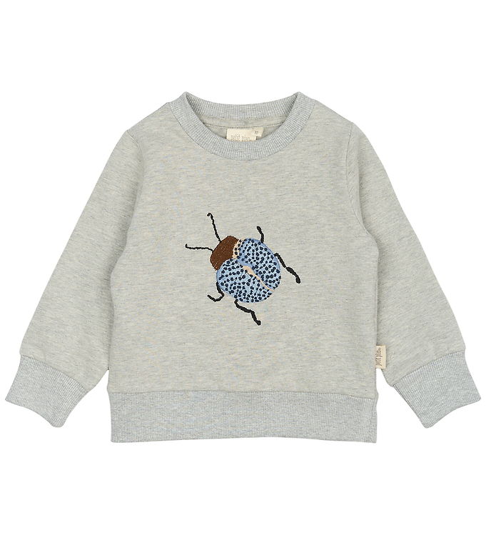 Petit Piao Sweatshirt - Lysegråmeleret