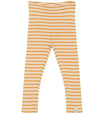 Petit Piao Leggings - Rib - Modal - Sunflower/Off White Petit Piao Leggings - Rib - Modal - Sunflower/Off White