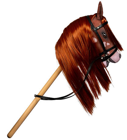 by ASTRUP Kæphest - Coco - 68 cm - Rødbrun/Hvid