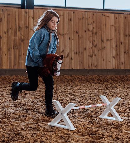 by ASTRUP Kæphest - Coco - 68 cm - Rødbrun/Hvid