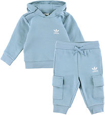 adidas Originals Sweatsæt - Tactile Blue adidas Originals Sweatsæt - Tactile Blue