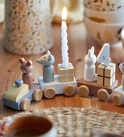 Train d'Anniversaire Bloomingville - Junaid - Marron